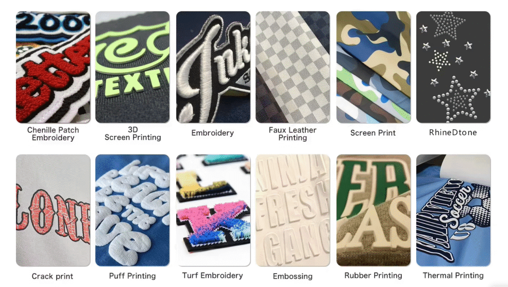 custom printing method