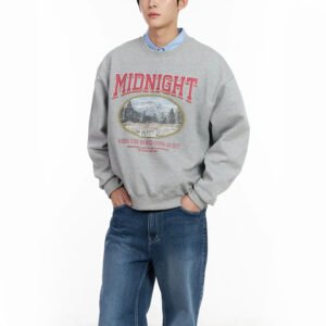 Vintage Print Graphic Sweatshirt