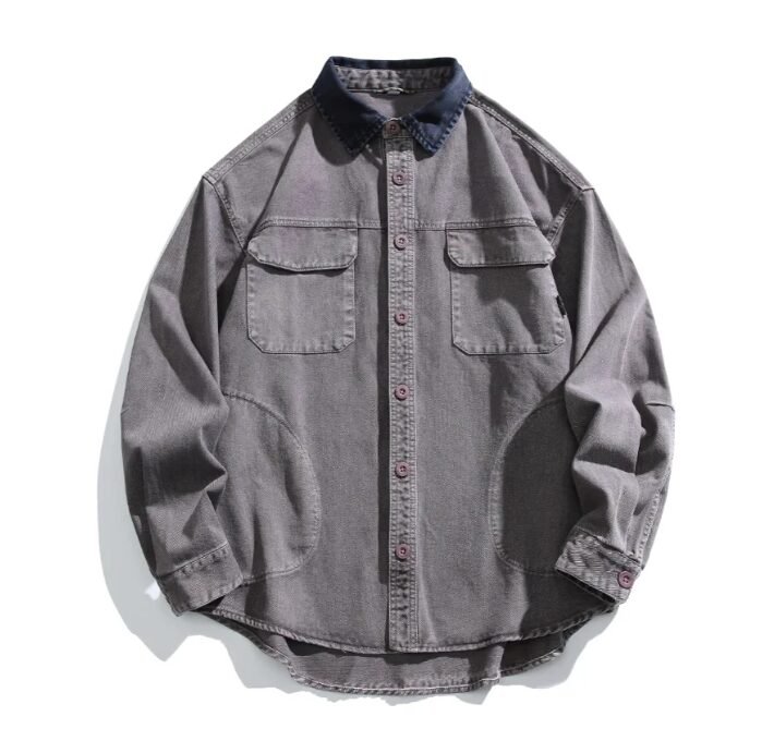 Garment Dyed Cargo Overshirt |