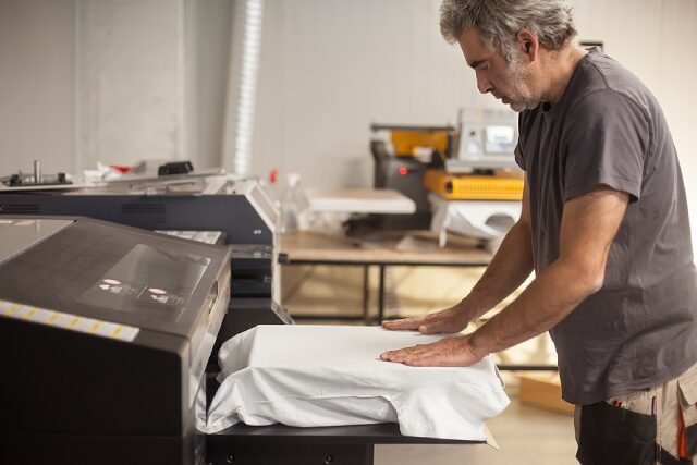 how to work DTG print