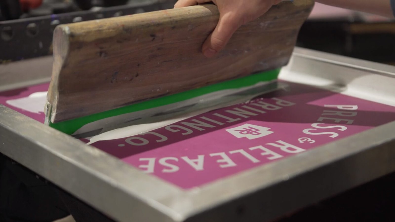 Reflective Ink Screen Printing
