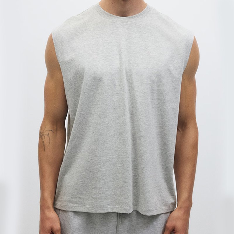 Loose-fit Sports Vest and Shorts Set - Image 3