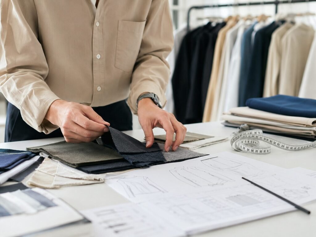 Fabric selection process for custom clothing development and GSM evaluation