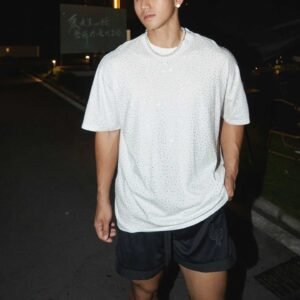 Rhinestone Oversized Men's T-Shirt