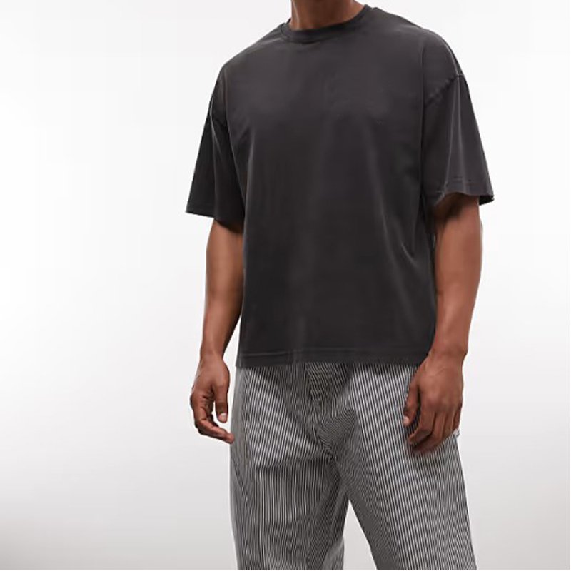 Rolling Dice Pattern Washed T Shirt
