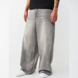 Washed Loose-fit Streetwear Jeans