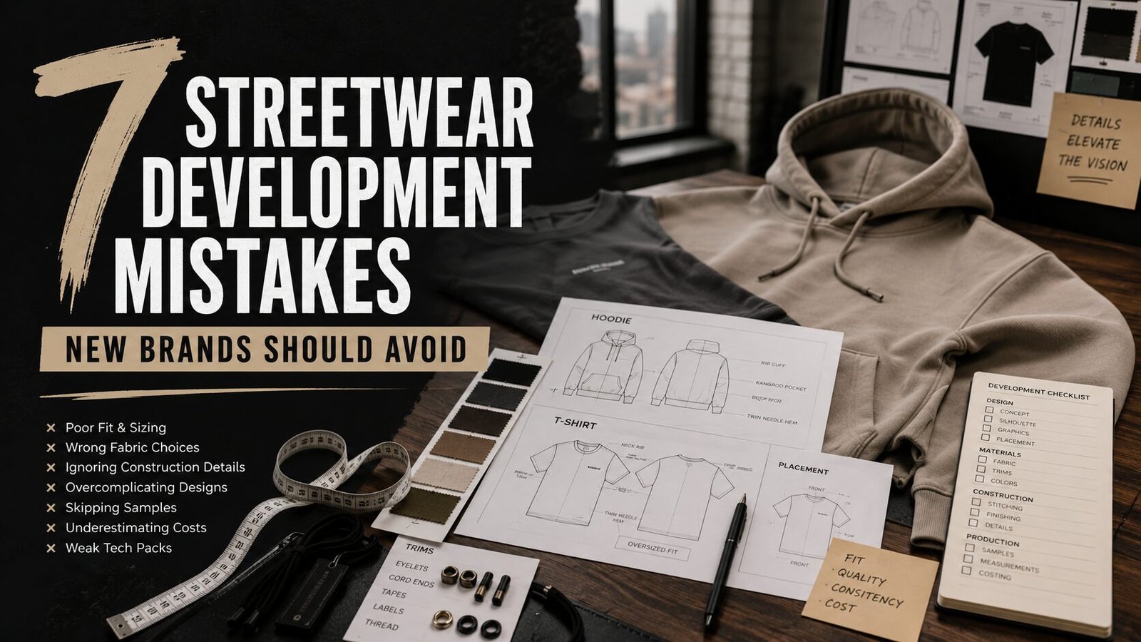 7 Streetwear Development Mistakes New Brands Should Avoid