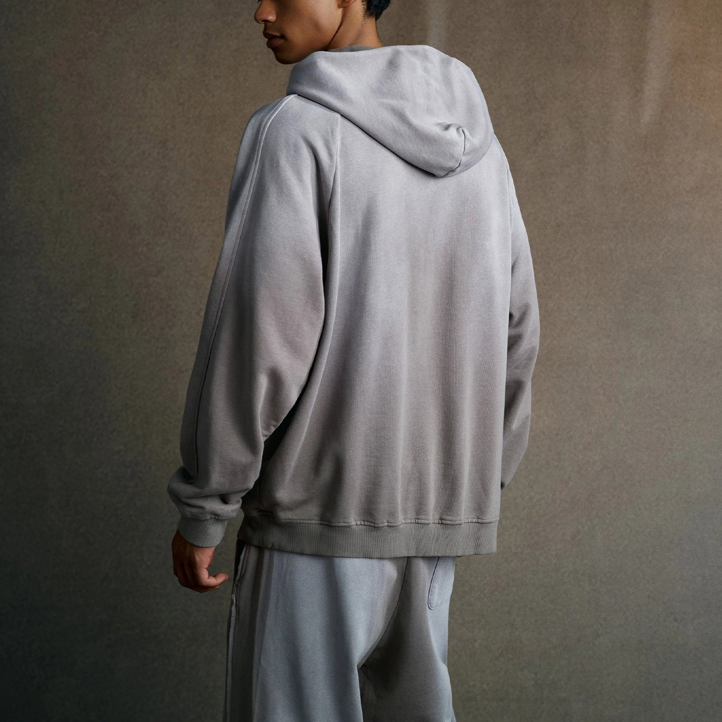 Vintage Wash Oversized Pullover Hoodie - Image 3