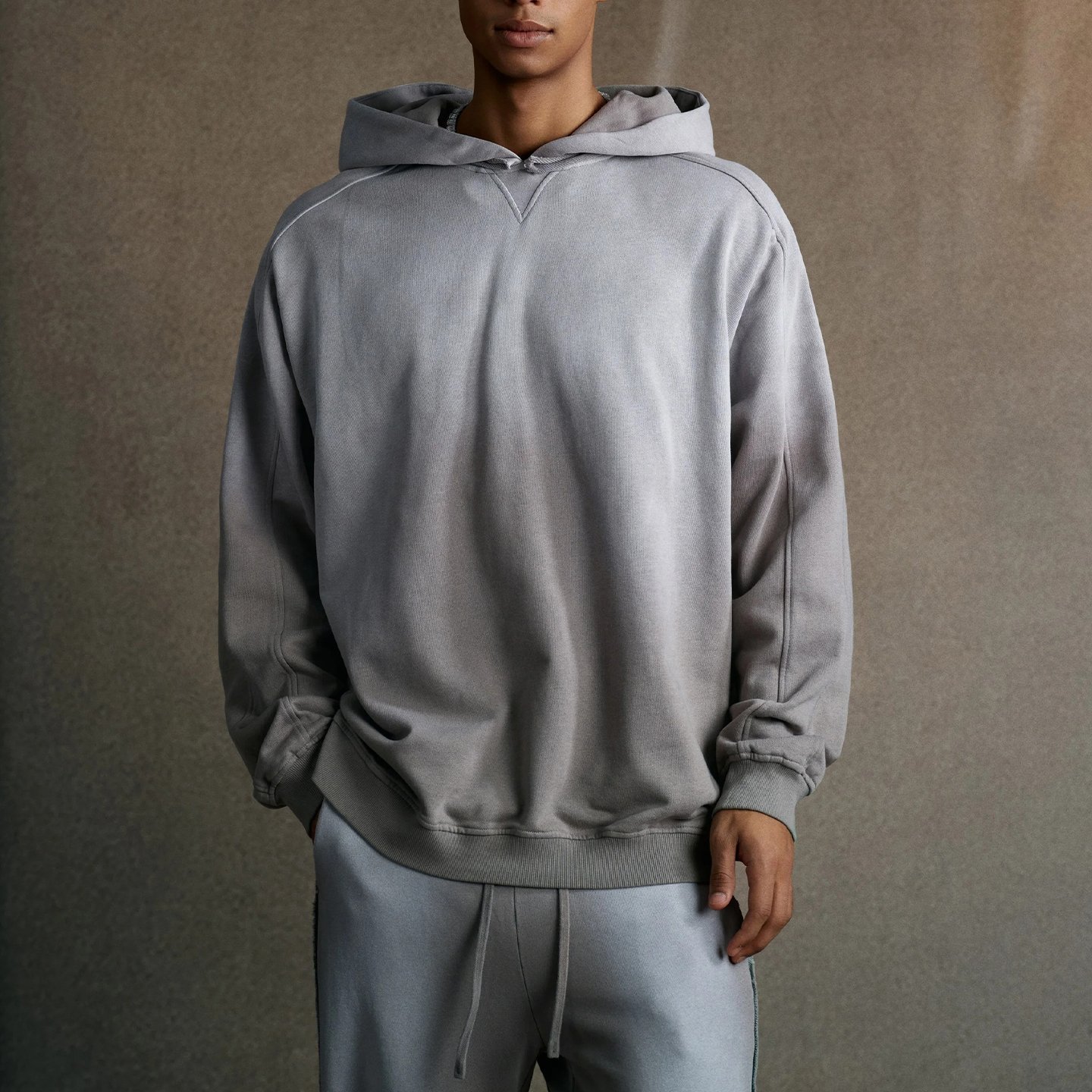Vintage Wash Oversized Pullover Hoodie