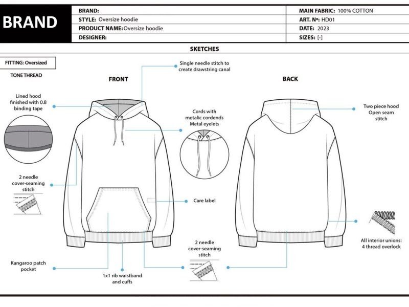 hoodie tech pack hoodie tech pack